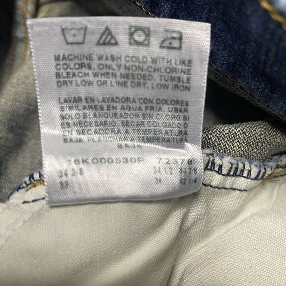 LEE Premium Select Jeans Straight Leg Regular Stretch Medium Wash Men 32x34 Blue - Picture 9 of 9